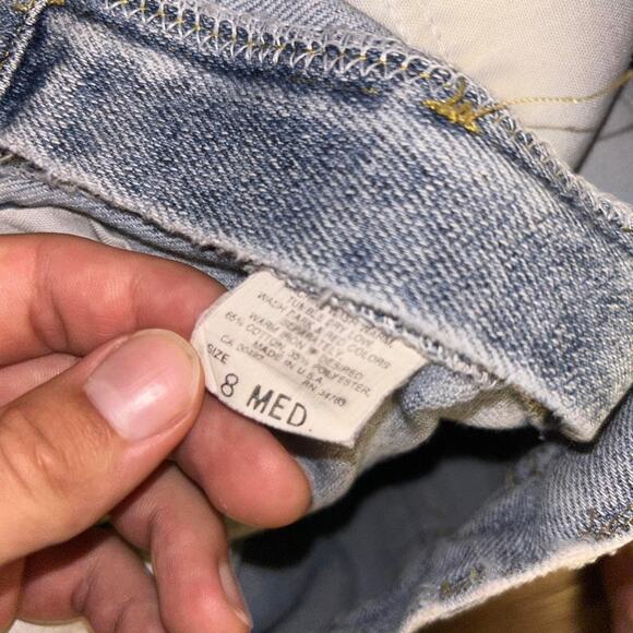 Vintage lee high waisted tapered jeans - Picture 6 of 8